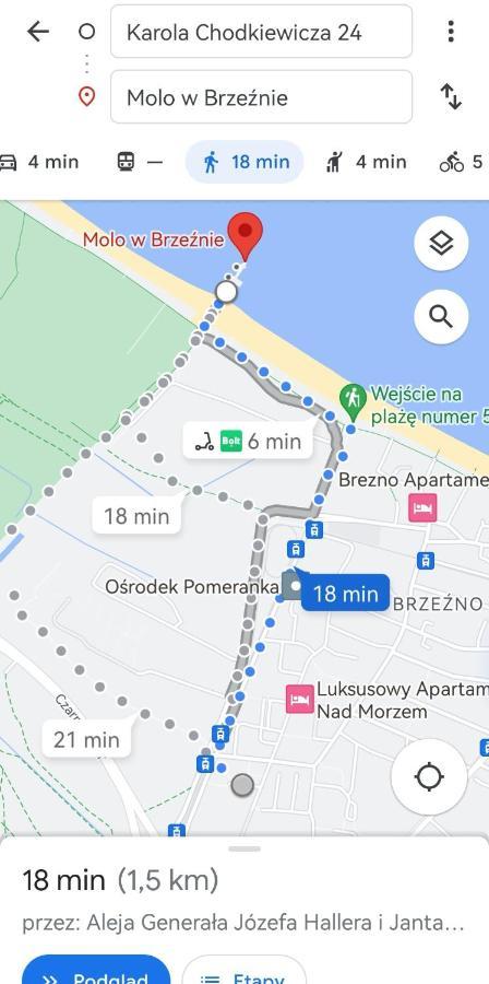 Mieszkanie Brzezno Przy Plazy Gdańsk Exterior foto
